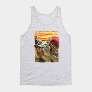 Screaming Hot summer ICE SCREAM Confrontation Tank Top